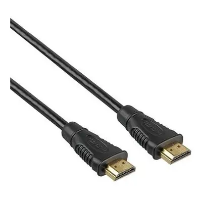 PremiumCord HDMI High Speed + Ethernet kabel, zlacené konektory, 0,5m