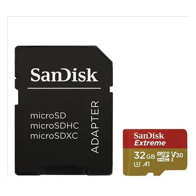 SanDisk SDHC 32GB UHS-I U1 SDSQXAF-032G-GN6AA Červená