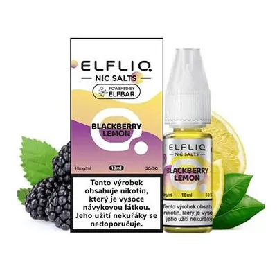 Elfliq Salt Ostružina s citronem 10ml (10mg)