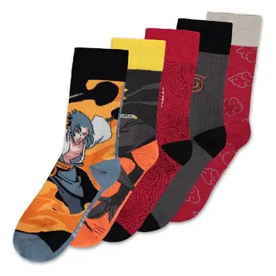 Difuzed Naruto Shippuden Ponožky 5-Pack 43-46 Vícebarevná