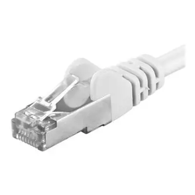 Premiumcord Patch kabel CAT6a S-FTP, RJ45-RJ45, AWG 26/7 2m bílá