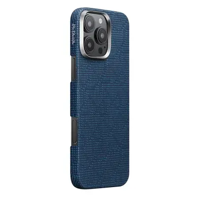 Pitaka Tactile Woven Case kryt iPhone 16 Pro Max PTK Dark Blue