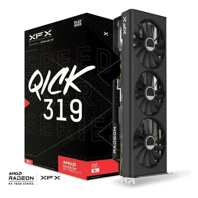 XFX Speedster QICK 319 AMD Radeon RX 7800 XT CORE 16GB GDDR6 (RX-78TQICKF9) Černá