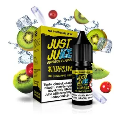 Just Juice Salt Ledové kiwi & brusinka 10ml (11mg)