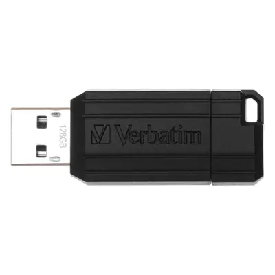 VERBATIM USB Flash Disk Store 'n' Go PinStripe 128GB černý Černá