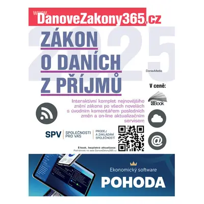 Zákon o daních z příjmů 2025