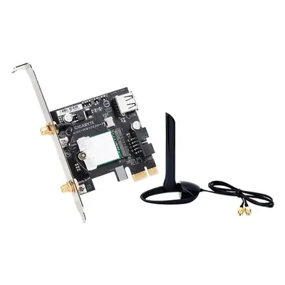 GIGABYTE PCI-E Wi-Fi 5 rozšiřující karta GC-WB1733D-I Černá