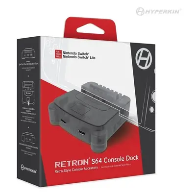 Dokovací stanice pro Nintendo Switch Hyperkin RetroN S64 - Smoke Gray