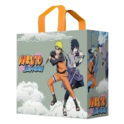 Naruto Shippuden Nákupní taška Naruto a Sasuke Šedá