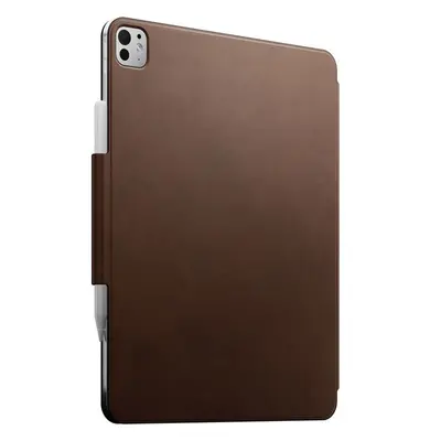 Nomad Leather Folio pouzdro pro iPad Pro 13" (M4) hnědé