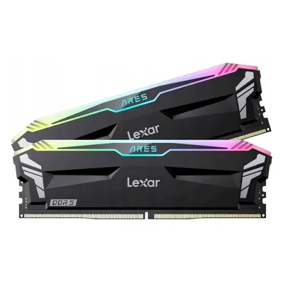 Lexar ARES RGB 32GB (2x16GB) DDR5 6000MHz CL30 černá EXPO (LD5BU016G-R6000GDLA) Černá