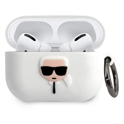 Karl Lagerfeld Karl Head pouzdro Airpods Pro bílé