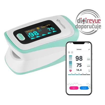 TrueLife Oximeter X5 BT – Pulzní oxymetr s Bluetooth Bílá