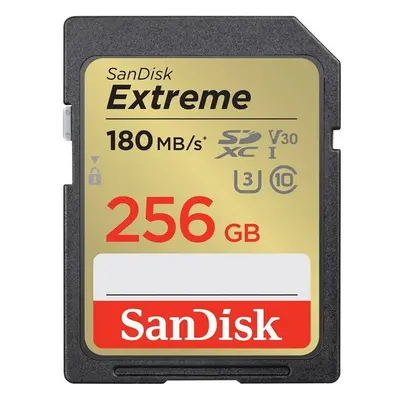 SanDisk SDXC karta 256GB Extreme SDSDXVV-256G-GNCIN