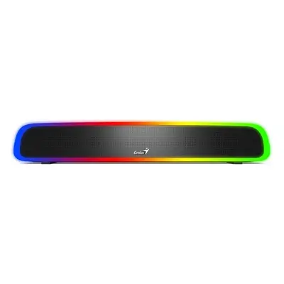 Genius USB SoundBar 200BT s RGB podsvícením černý