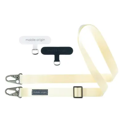 Mobile Origin Lanyard popruh 25mm (84-165cm) bílý