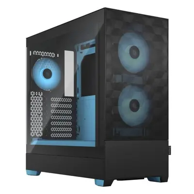 Fractal Design Pop Air RGB Cyan Core TG Clear Tint FD-C-POR1A-02 Modrá