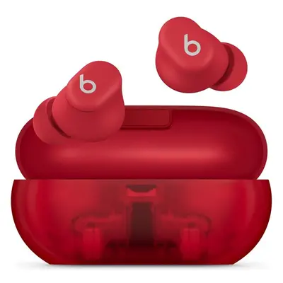 Apple Beats Solo Buds průhledná červená Průhledná červená