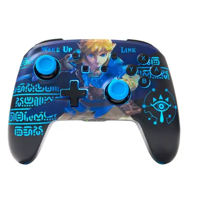 PowerA Enhanced Wireless Controller for Nintendo Switch with Lumectra - The Legend of Zelda - Wa