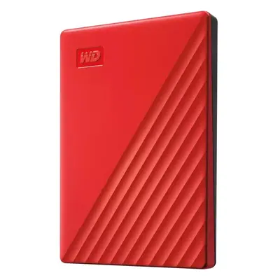 WD My Passport portable 4TB USB3.0 Červený 2,5" externí disk WDBPKJ0040BRD-WESN Červená