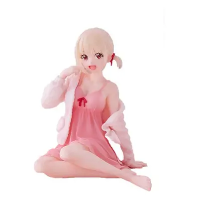 Lycoris Recoil PVC Statue Desktop Cute Figure Chisato Nishikigi Roomwear Ver. 13 cm Vícebarevná