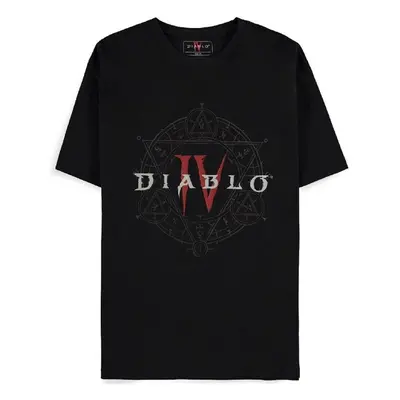 Tričko Diablo IV - Pentagram Logo L