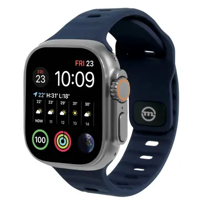 Mobile Origin Strap Navy Blue Apple Watch 49mm/45mm/44mm/42mm AWS-01-NBL Námořně modrá