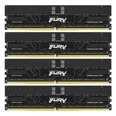 Kingston 64GB DDR5-6000MHz CL32 KFR ECC Reg XMP, 4x16GB Černá