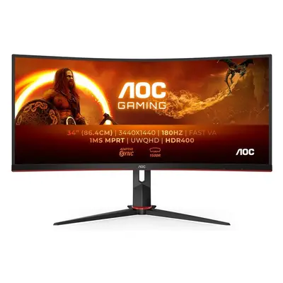 AOC CU34G2XP/BK Černá