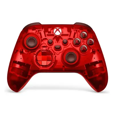 Xbox Wireless Controller Pulse Cipher Special Edition Průhledná červená