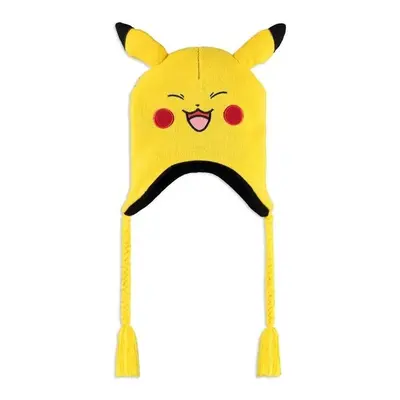 čepice šerpa Pokémon Smiling Pikachu Žlutá