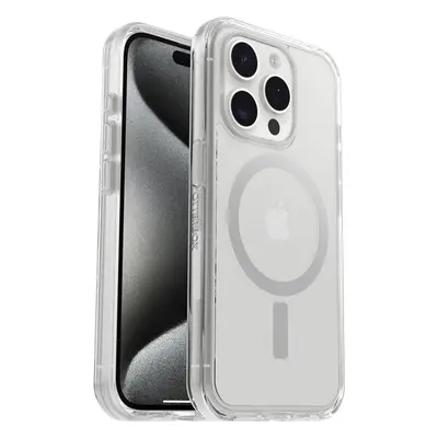 OtterBox Symmetry Clear MagSafe pouzdro pro Apple iPhone 15 Pro čiré