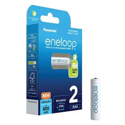 Panasonic Eneloop AAA 2ks 4MCCE/2BE Bílá