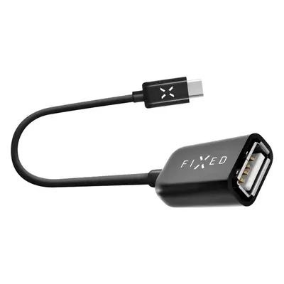 FIXED USB Type-C OTG adaptér pro mobilní telefony a tablety USB 2.0 FIXA-CTOA-BK Černá