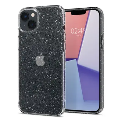 Spigen Liquid Crystal Glitter kryt iPhone 14 čirý