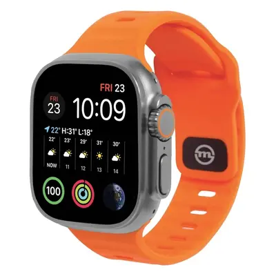 Mobile Origin Strap Hot Orange Apple Watch 49mm/45mm/44mm/42mm AWS-01-ORG Oranžová