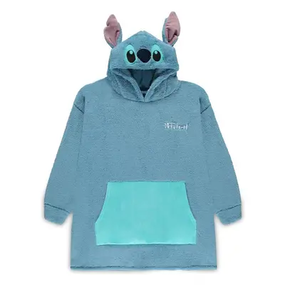 Difuzed Mikina Lilo & Stitch Stitch Hoodie Oversized Modrá