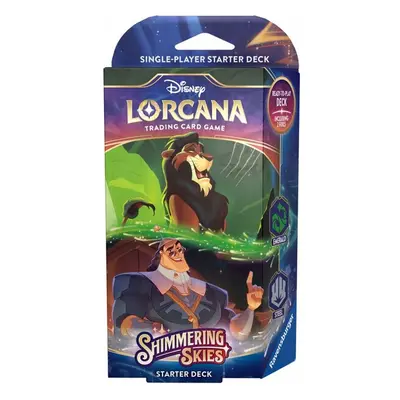 Disney Lorcana: Shimmering Skies - Starter Deck Emerald & Steel