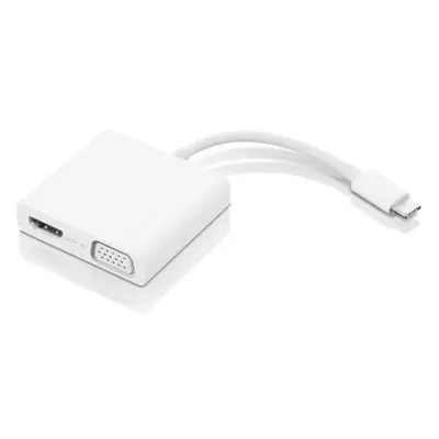 Lenovo USB-C 3-in-1 Hub GX90T33021 Bílá