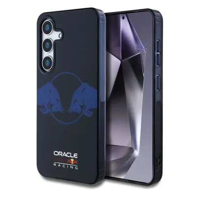 Oracle Red Bull Racing PC/TPU Two Bulls Magsafe kryt Samsung Galaxy S25 modrý