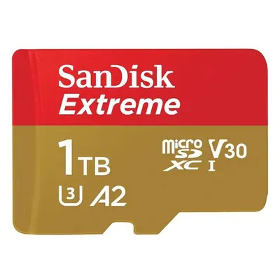 SanDisk micro SDXC karta 1TB Extreme + adaptér SDSQXAV-1T00-GN6MA