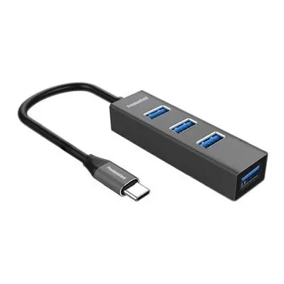 PremiumCord 5G SuperSpeed USB Hub Type C na 4x USB 3.2 Gen 1