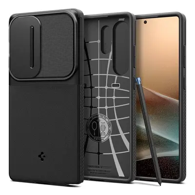 Spigen Optik Armor kryt Samsung Galaxy S25 Ultra černý