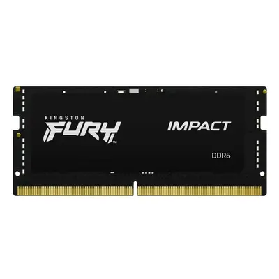 Kingston Fury Impact 8GB 4800MHz CL38 DDR5 SO-DIMM Black KF548S38IB-8 Černá