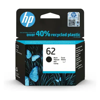 HP C2P04AE č. 62 Černá