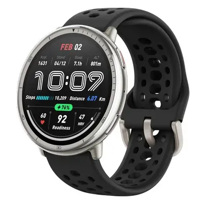 Amazfit Active 2 Black Sport Silicone (Round) Černá