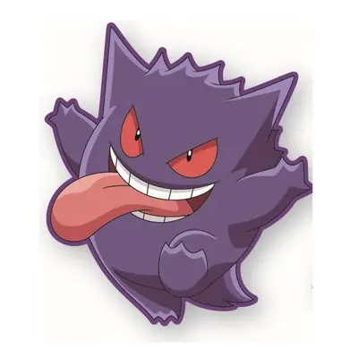 Herding Polštář Pokémon Gengar 30cm Vícebarevná