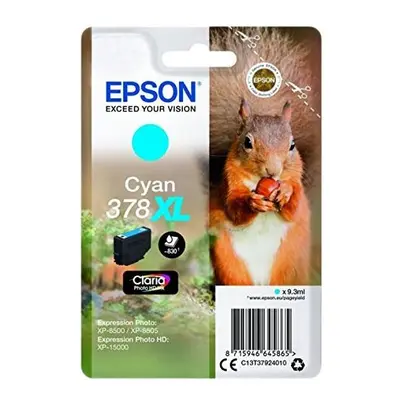 Epson 378XL Squirrel Claria Photo HD azurový