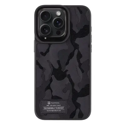 Tactical Camo Troop kryt Apple iPhone 15 Pro Max černý