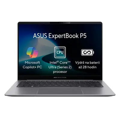 : Asus P5405CSA-ULTRA7X Šedá